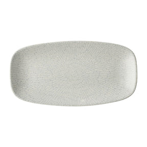 Churchill Delta Grey Oblong Plates 298x153mm (12 Pack)