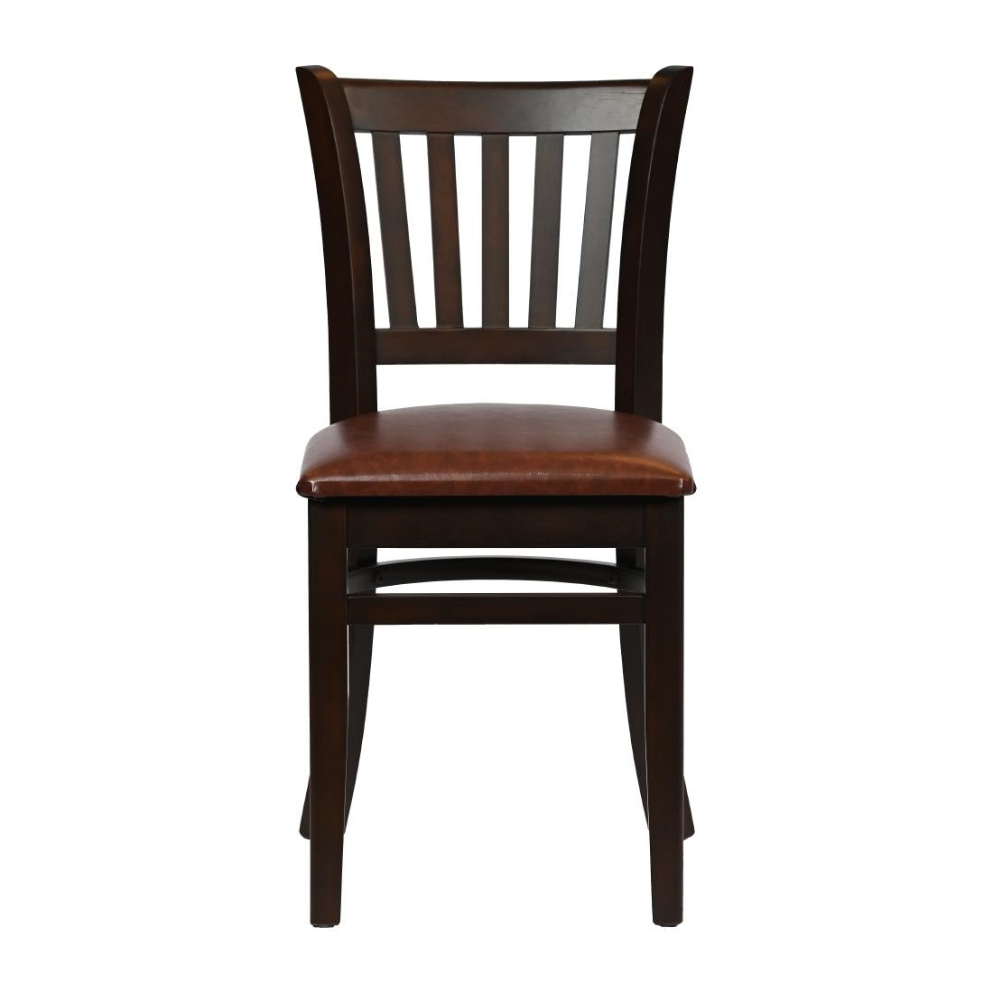 Turin Dining Table with 4 Manhattan Chairs in Dark Walnut & Bison Espresso