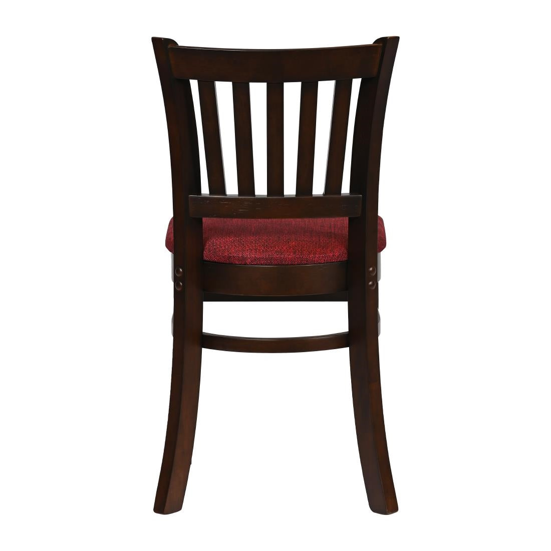Turin Dining Table with 4 Manhattan Chairs in Dark Walnut & Shetland Scarlett