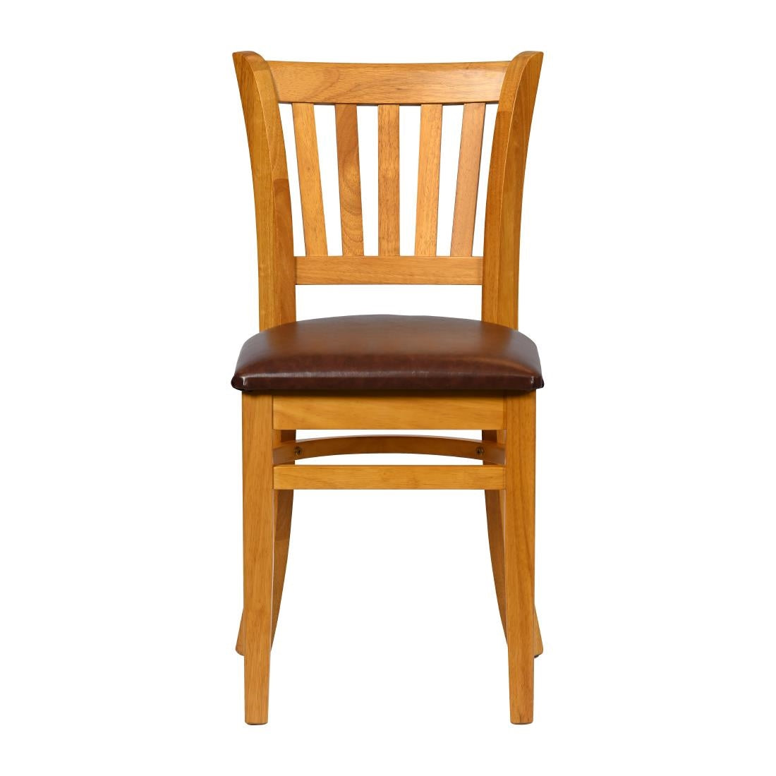 Turin Dining Table with 4 Manhattan Chairs in Soft Oak & Bison Espresso