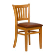 Turin Dining Tables with 4 Manhattan Chairs in Soft Oak & Bison Tan
