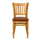 Turin Dining Tables with 4 Manhattan Chairs in Soft Oak & Bison Tan