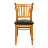 Turin Dining Table with 4 Manhattan Chairs in Soft Oak & Bison Cedar