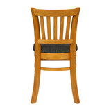 Turin Dining Table with 4 Manhattan Chairs in Soft Oak & Shetland Smoke