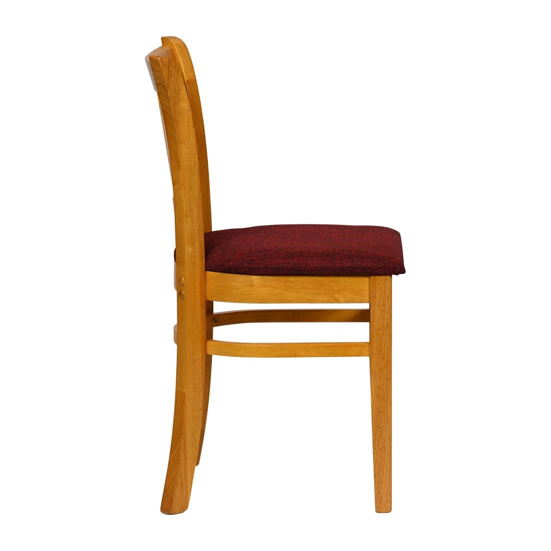 Turin Dining Table with 4 Manhattan Dining Chairs Soft Oak & Shetland Scarlett