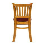 Turin Dining Table with 4 Manhattan Dining Chairs Soft Oak & Shetland Scarlett