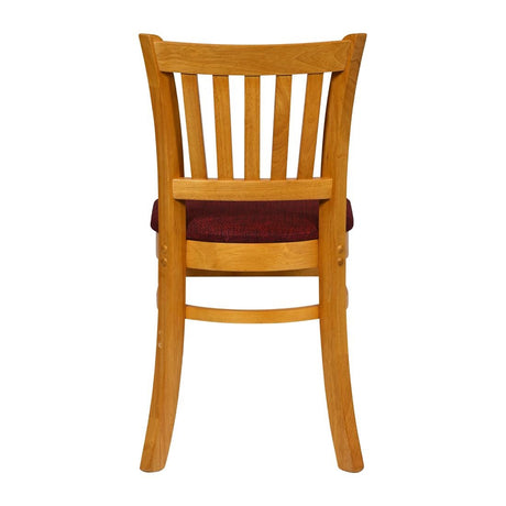 Turin Dining Table with 4 Manhattan Dining Chairs Soft Oak & Shetland Scarlett