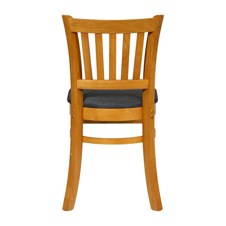 Turin Dining Table with 4 Manhattan Chairs Soft Oak & Shetland Sea