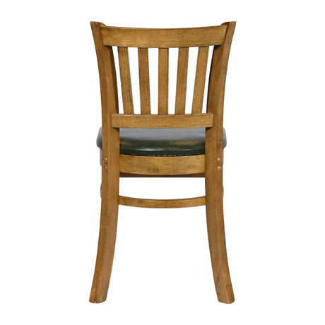 Turin Dining Table with 4 Manhattan Dining Chairs Weathered Oak & Bison Cedar