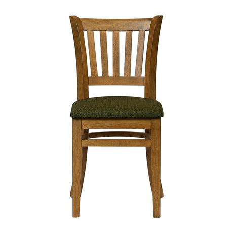 Turin Dining Table with 4 Manhattan Chairs Weathered Oak & Shetland Forest