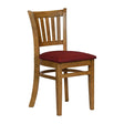 Turin Dining Table with 4 Manhattan Chairs Weathered Oak & Shetland Scarlett