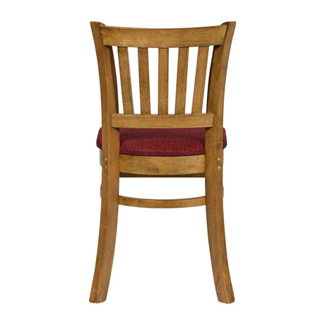 Turin Dining Table with 4 Manhattan Chairs Weathered Oak & Shetland Scarlett