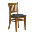 Turin Dining Table with 4 Manhattan Chairs Weathered Oak & Shetland Sea