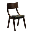 Chelsea Dining Chairs Dark Walnut with Bison Cedar Seats (6 Pack)