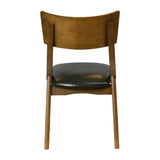 Chelsea Dining Chairs Weathered Oak with Bison Cedar Seats (6 Pack)