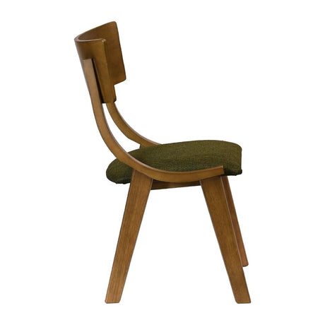 Chelsea Dining Chairs Weathered Oak with Shetland Forest Seats (6 Pack)