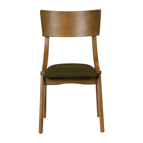 Chelsea Dining Chairs Weathered Oak with Shetland Forest Seats (6 Pack)