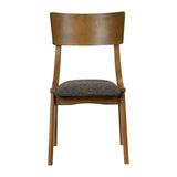 Chelsea Dining Chairs Weathered Oak with Shetland Smoke Seats (6 Pack)