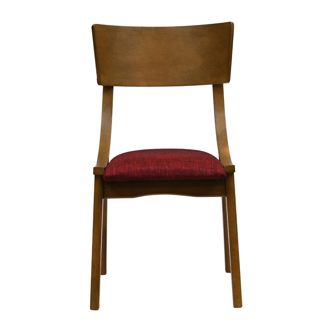 Chelsea Dining Chairs Weathered Oak with Shetland Scarlett Seats (6 Pack)