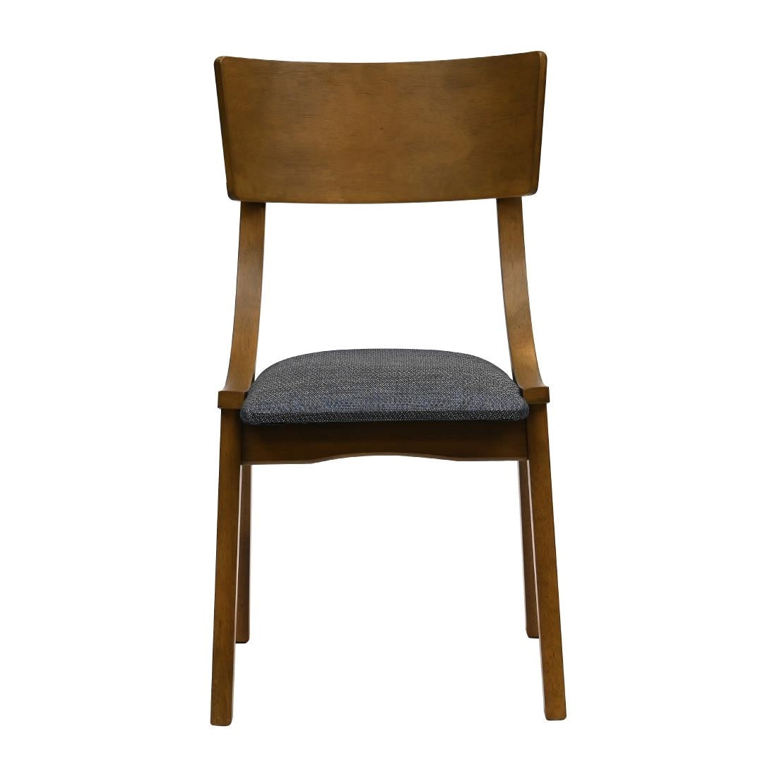 Chelsea Dining Chairs Weathered Oak with Shetland Sea Seats (6 Pack)