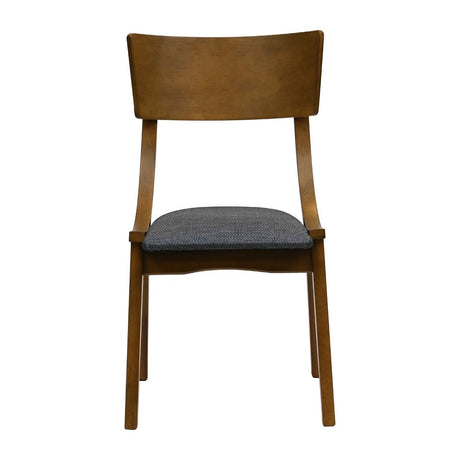 Chelsea Dining Chairs Weathered Oak with Shetland Sea Seats (6 Pack)