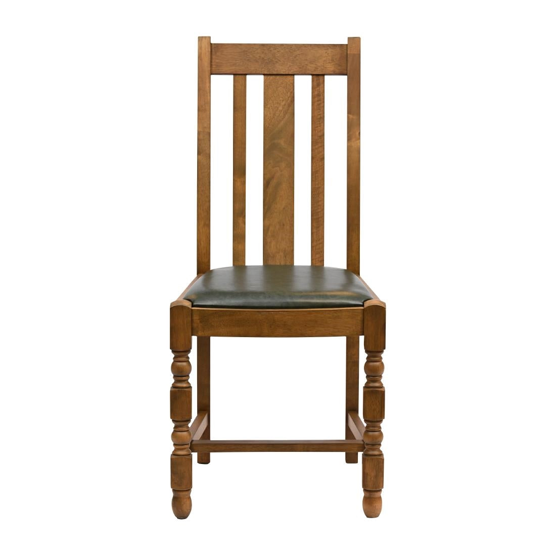 Thame Dining Chairs Weathered Oak with Bison Cedar Seat (6 Pack)