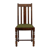 Thame Dining Chairs Vintage Wood with Shetland Forest Seat (6 Pack)