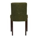 Bath Walnut Dining Chairs with Forest Back & Espresso Seat (6 Pack)