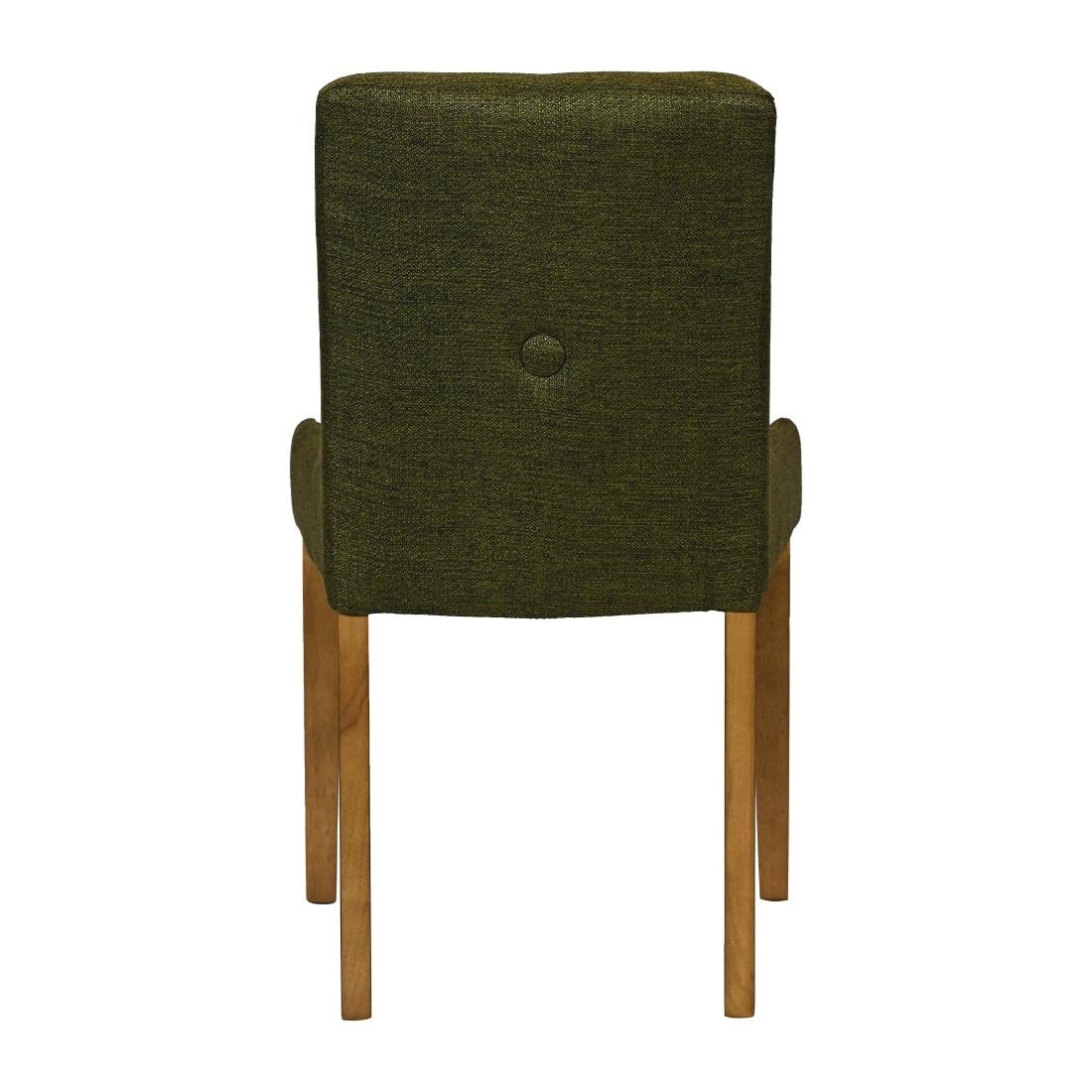 Bath Weathered Oak Dining Chairs with Forest Back & Espresso Seat (6 Pack)