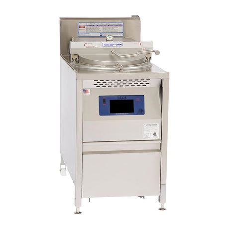 Vizu Electric Pressure Fryer BR2400CEEST with Smart Touch Controller