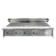 Synergy Grill Trilogy Nat Gas Chargrill with Garnish Rail & Slow Cook Shelf ST1700