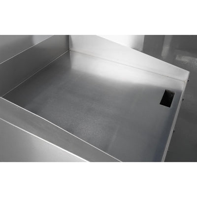 Synergy GRID600E-SCH Electric Griddle with Smooth Chrome Top & Garnish Rail