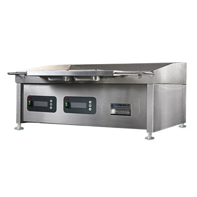 Synergy GRID900E-SCH Electric Griddle with Smooth Chrome Top & Garnish Rail
