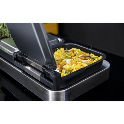 Rieber K-Pot Glass Ceramic Hob 1/1GN Black CK-2200