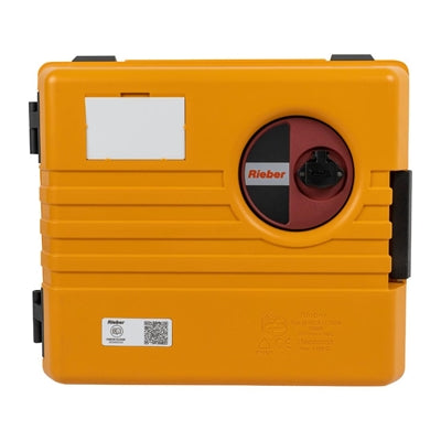 Rieber Thermoport Front Loading Insulated Food Pan Carrier Orange