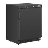 Nisbets Essentials Under Counter Fridge Black 150Ltr