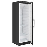 Nisbets Essentials Upright Fridge Black - 400Ltr