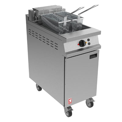 Falcon Dominator Plus Free Standing Electric Filtration Angel Fryer on Castors E3840FX