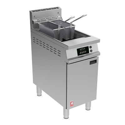 Falcon Dominator Plus Free Standing Electric Filtration Fryer on Castors E3845F