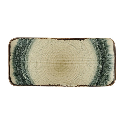 Dudson Harvest Flare Linen Organic Rectangular Plates 270x160mm (6 Pack)