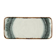 Dudson Harvest Flare Natural Rectangular Organic Plates 346x156mm (6 Pack)