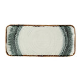 Dudson Harvest Flare Natural Rectangular Organic Plates 346x156mm (6 Pack)