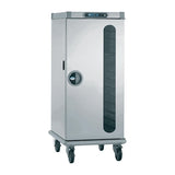 Tournus Roll'Service Heated Banquet Cart Glazed Stainless Steel Door 15x GN 2/1 507452AS