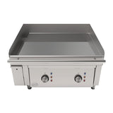 Mirror Heavy Duty Smooth Chrome Plate Electric Griddle M650E