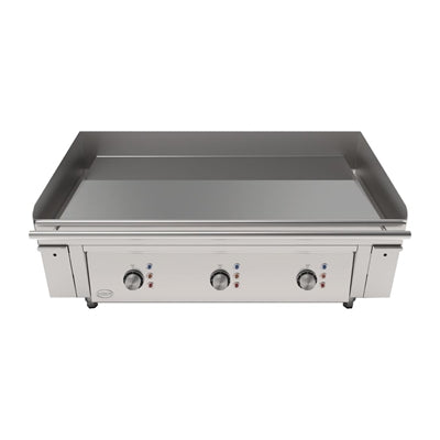 Mirror Heavy Duty Smooth Chrome Plate Electric Griddle M1000E