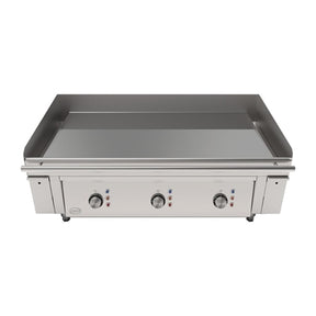 Mirror Heavy Duty Smooth Chrome Plate Electric Griddle M1000E