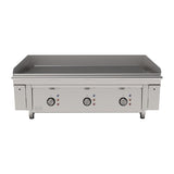 Mirror Heavy Duty Smooth Chrome Plate Electric Griddle M1000E