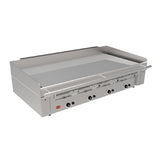 Mirror Z3 Three Zone Heavy Duty Gas Chromed Griddle