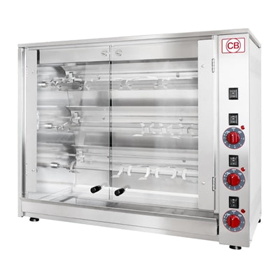 CB Electric Chicken Rotisserie Oven E12P-S3