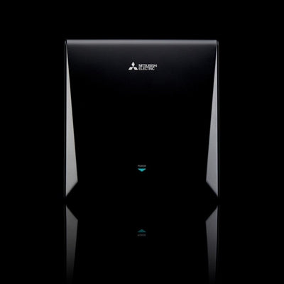 Mitsubishi Jet Towel Wave u02 Smart Hand Dryer Black